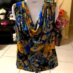 V neck  Blouse